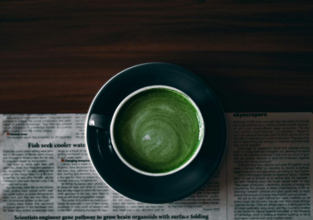 The Fusion of Green Tea and Milk The Fusion of Green Tea and Milk